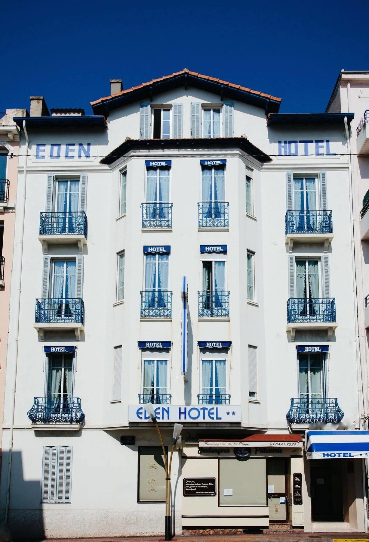 Hotel Eden - La Baigneuse Juan-les-Pins Exterior photo